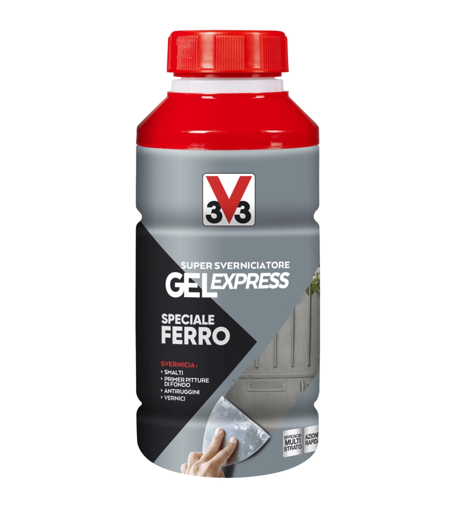 SUPER SVERNICIATORE GEL EXPRESS SPECIALE FERRO - TRASPARENTE - 0,5 LITRI